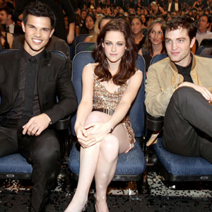 Taylor Lautner, Kristen Stewart, Robert Pattinson Taylor Lautner, Kristen Stewart, Robert Pattinson
